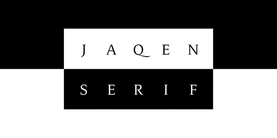 Пример шрифта Jaqen
